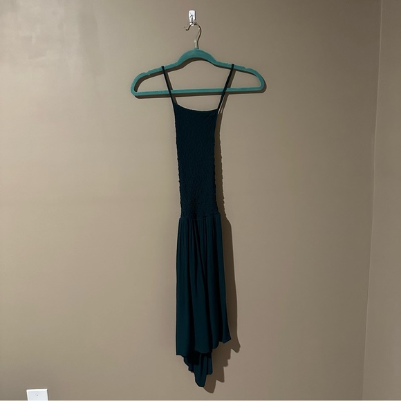 Volcom Haute Stone Dark Green Dress Size Large - Picture 1 of 12